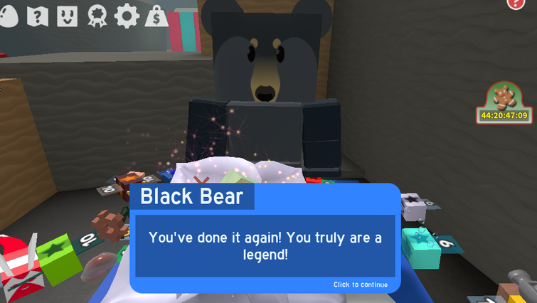 of course (Black bear questline finished) | Fandom