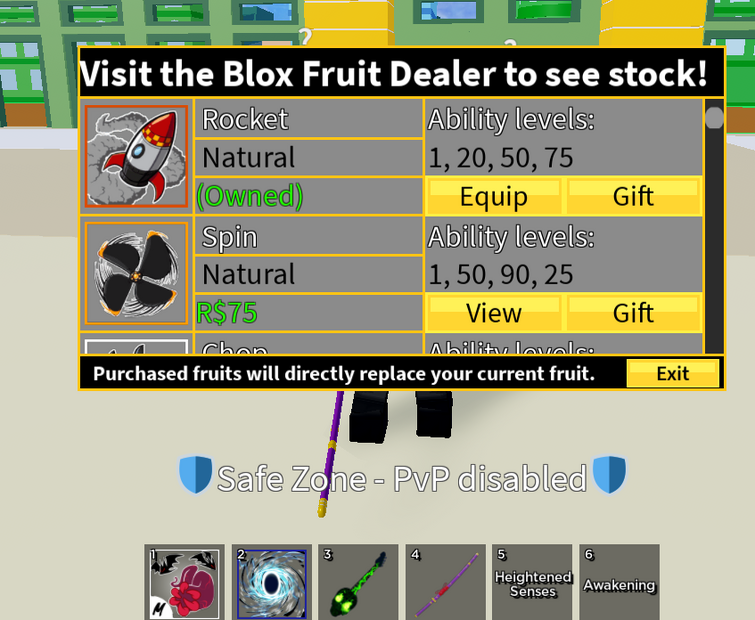 What's the best perm fruit I can get for these?