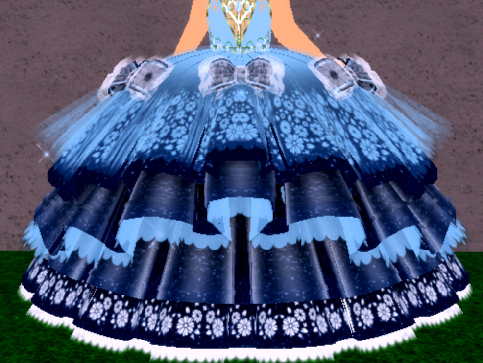 Royale High Dragging Train Rose Dress Outfits