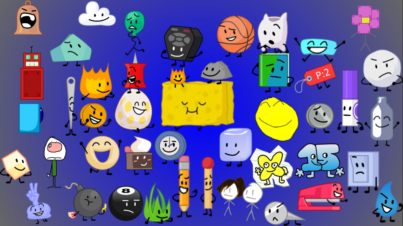 Added Balloony and Remote on my mega BFDI poster | Fandom