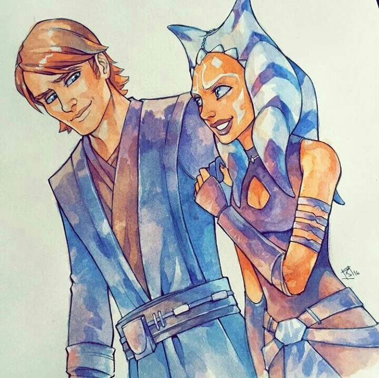 Favorite Anakin and Ahsoka Art Fandom