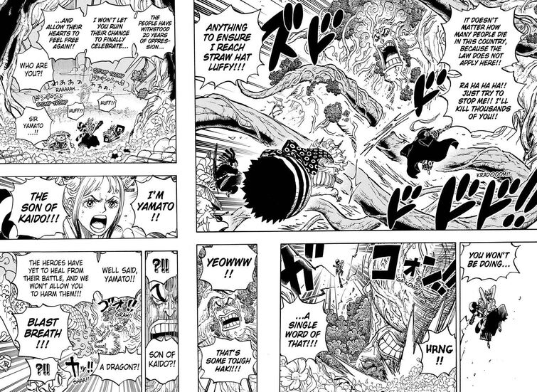 Powers & Abilities - Green bull proved what Kaido said about haki