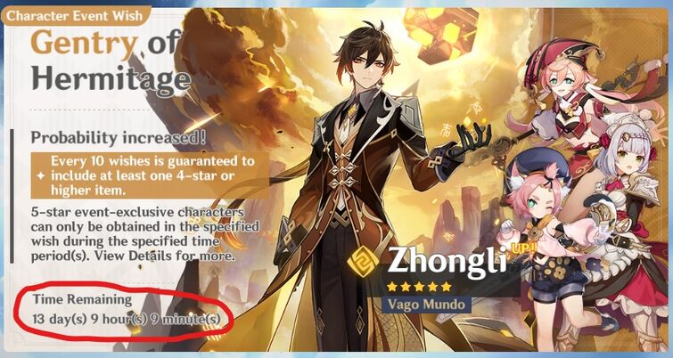 When Is Zhongli S Banner Ending Fandom