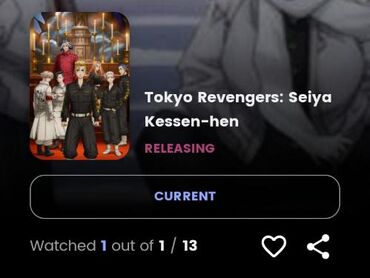 DVD Anime Tokyo Revengers Season 2: Seiya Kessen-Hen (1-13 End