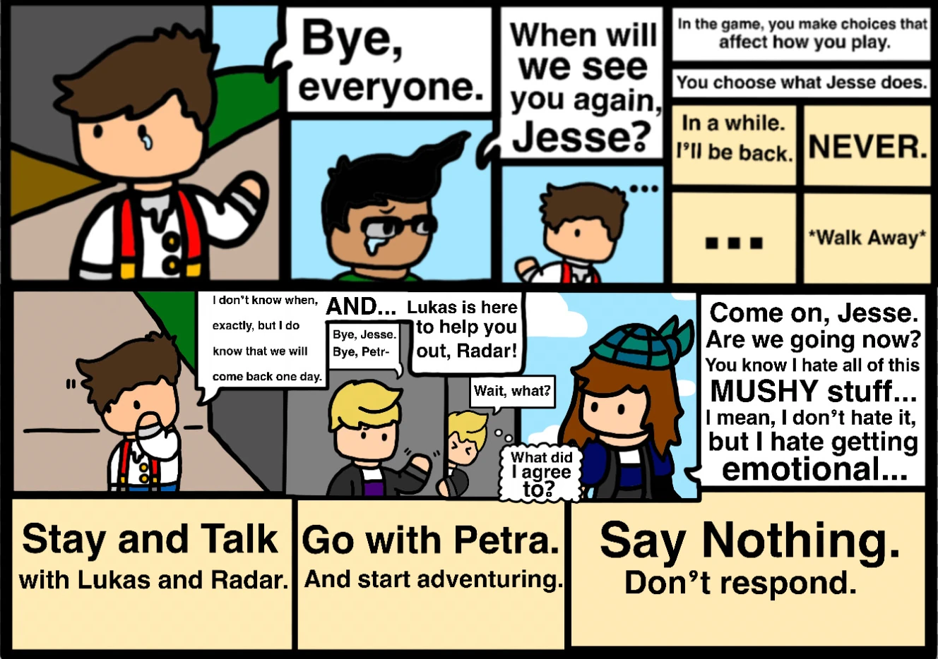 Download Jesse X Lukas Minecraft Story Mode Fanart