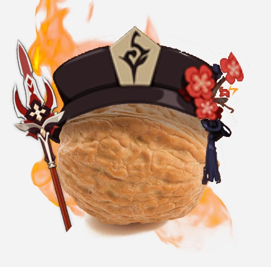 Here's the GIF for pet the walnut. Use it however you like. : r/HuTao_Mains