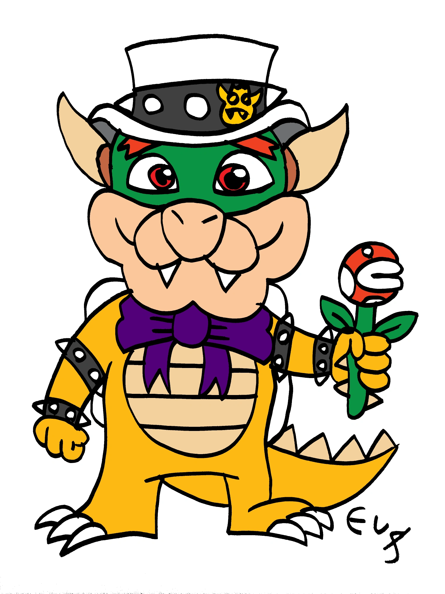 My drawing of Wedding Bowser | Fandom