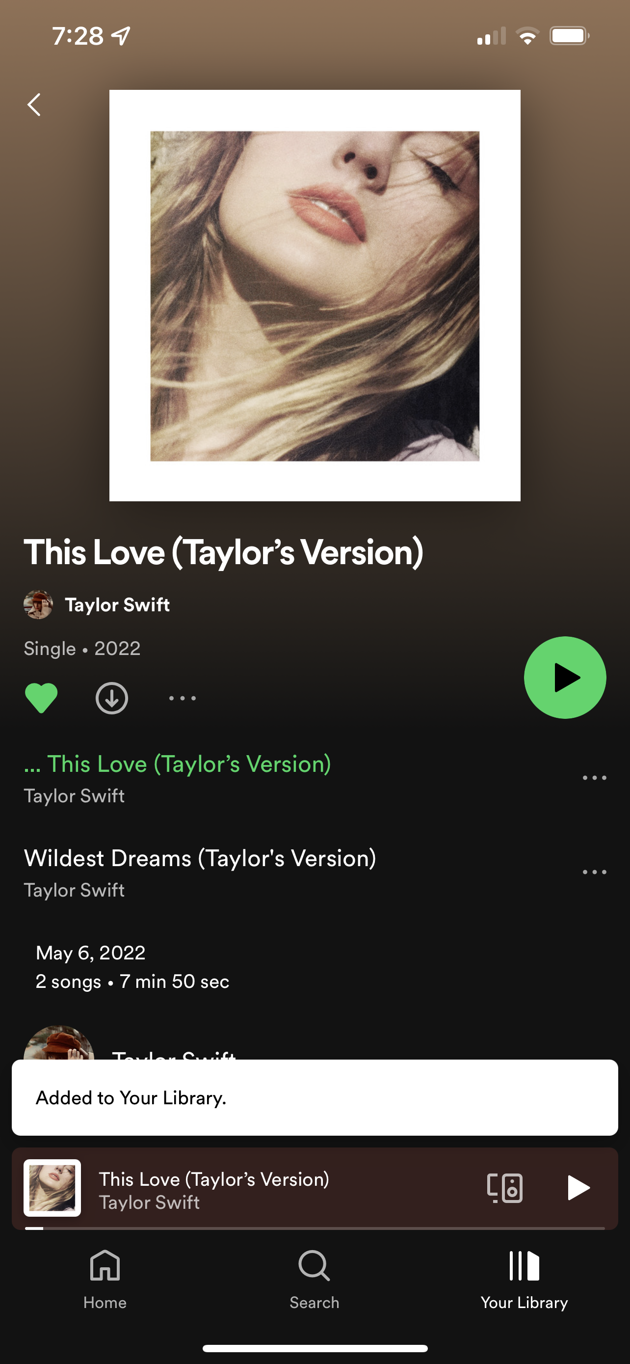 This love - Taylor's version