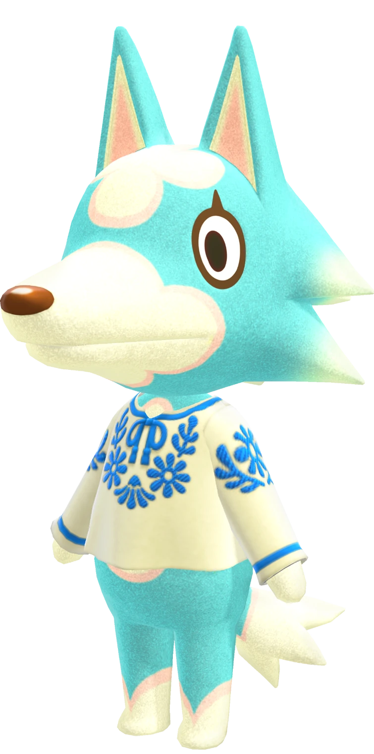 43++ Skyes so cute animal crossing wolf villager