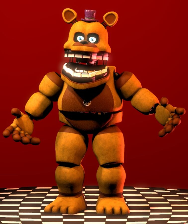 Steam Workshop::ucn nightmare fredbear jumpscare