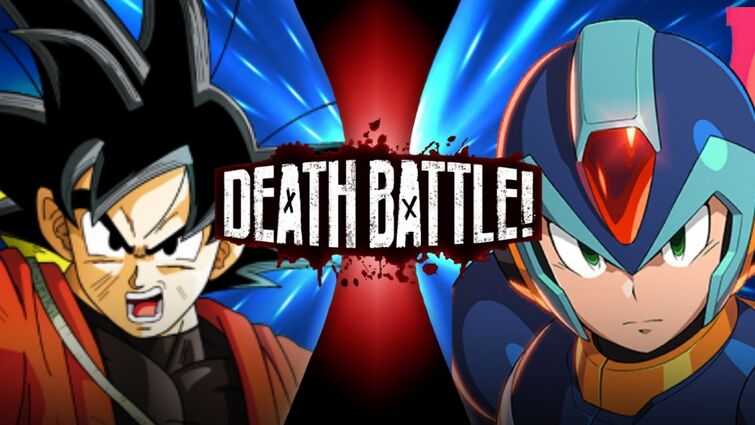 XDiVE X VS Xeno Goku (Mega Man XDiVE VS Dragon Ball Heroes