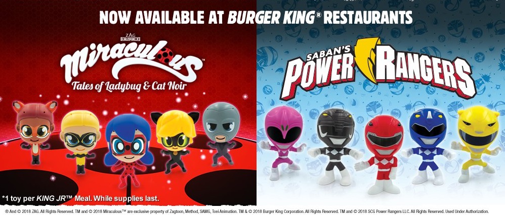 NEW Miraculous Toys available - Burger King Timor-Leste