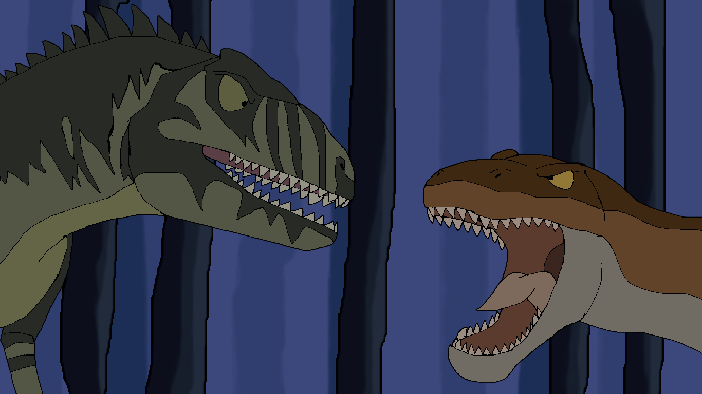 Jurassic world Dominion Rexy vs Giganotosaurus La Estilo de Horrid henry  como español Henry el Terri | Fandom