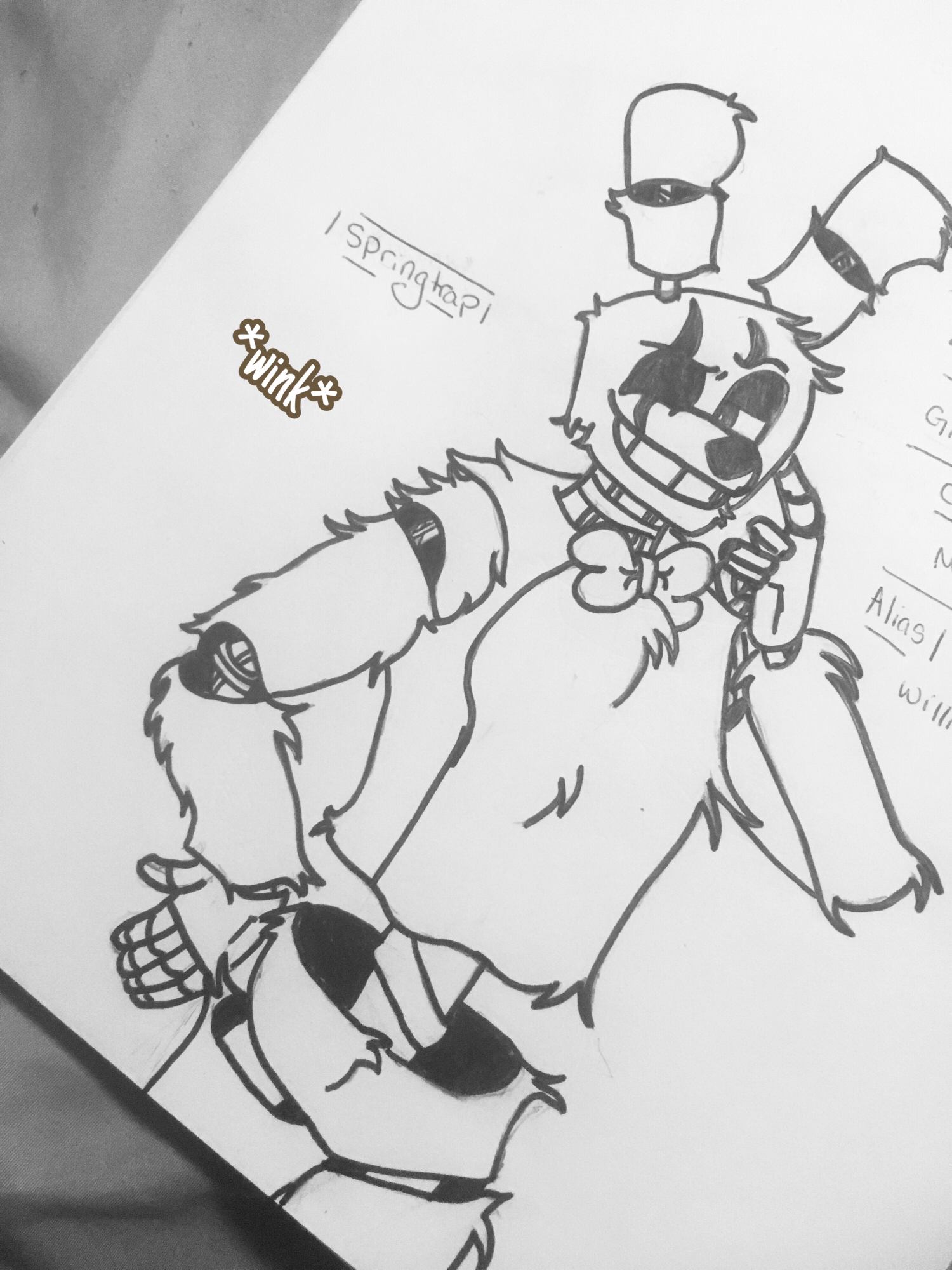 Fnaf Spring Bonnie Fan Art