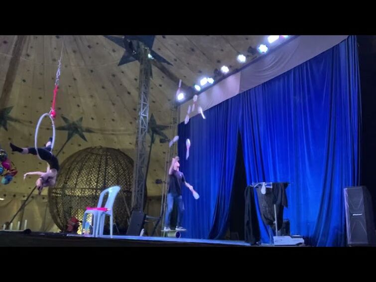 7 Clubs 11 Catches on a rola bola World Record!