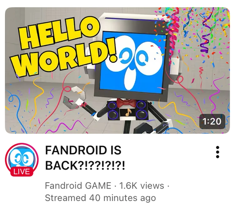 Drew fandroid earlier so here (+ a doodle comic since Fandroid has made ...