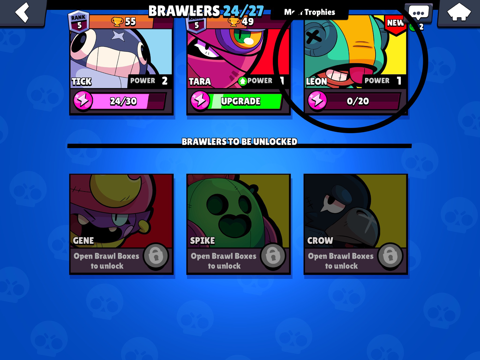 I Got Leon Fandom - leon crow brawl stars