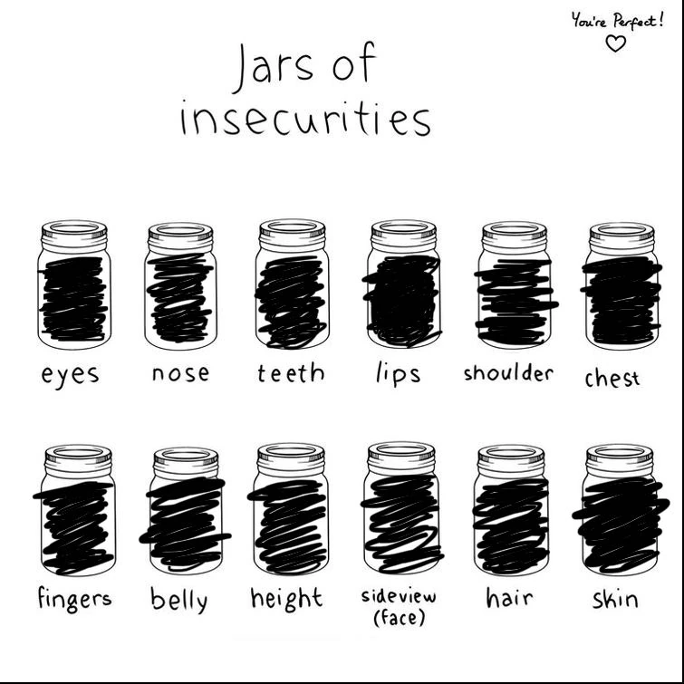 My jars of insecurities! (Idk if this is allowed tho) Fandom