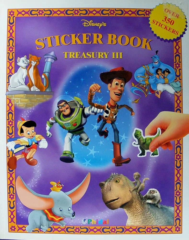 What about a list of Disney Sticker Book Treasury, like these? Fandom
