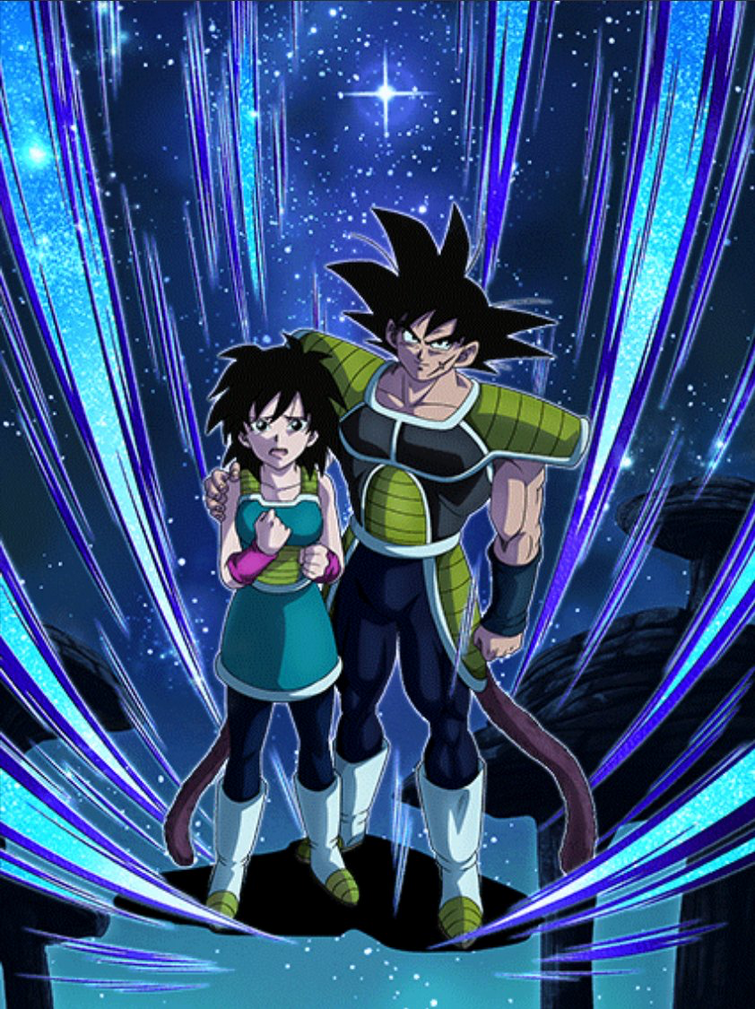 New trunks mai and bardock gine cards as well with translations