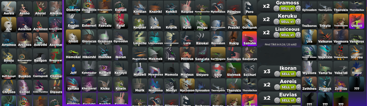 rate my inventory (or say me what its costs)