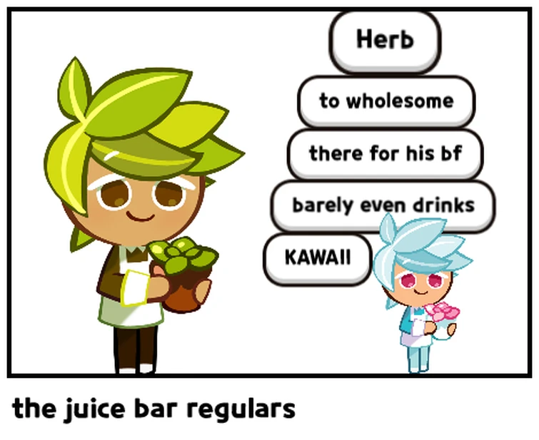 juice bar regulars in a nushell Fandom