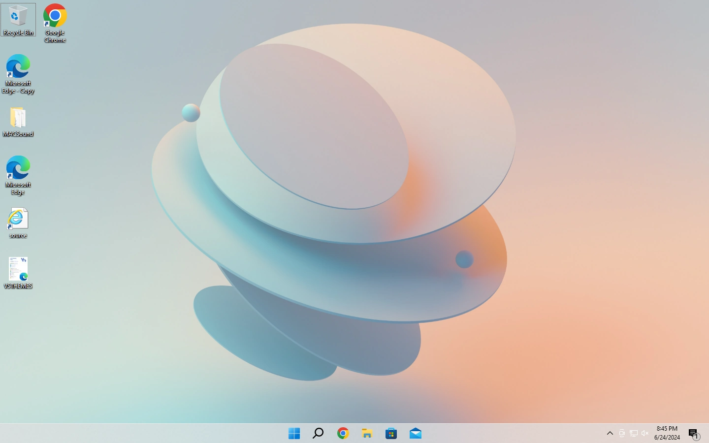 Windows 10 but with the 11 Curtains Style applied + Windows 11 start ...