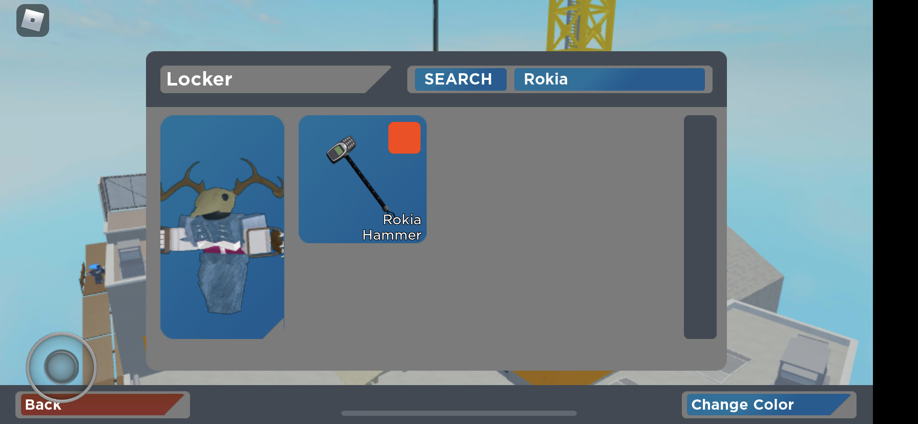 I Can T Believe I Got The Rokia Hammer Fandom - arsenal roblox rarity