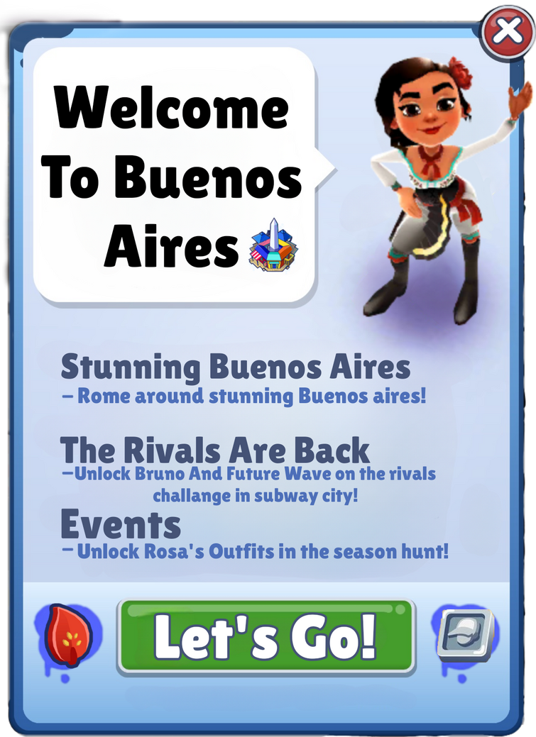 Subway Surfers World Tour: Buenos Aires 2020, Subway Surfers Wiki