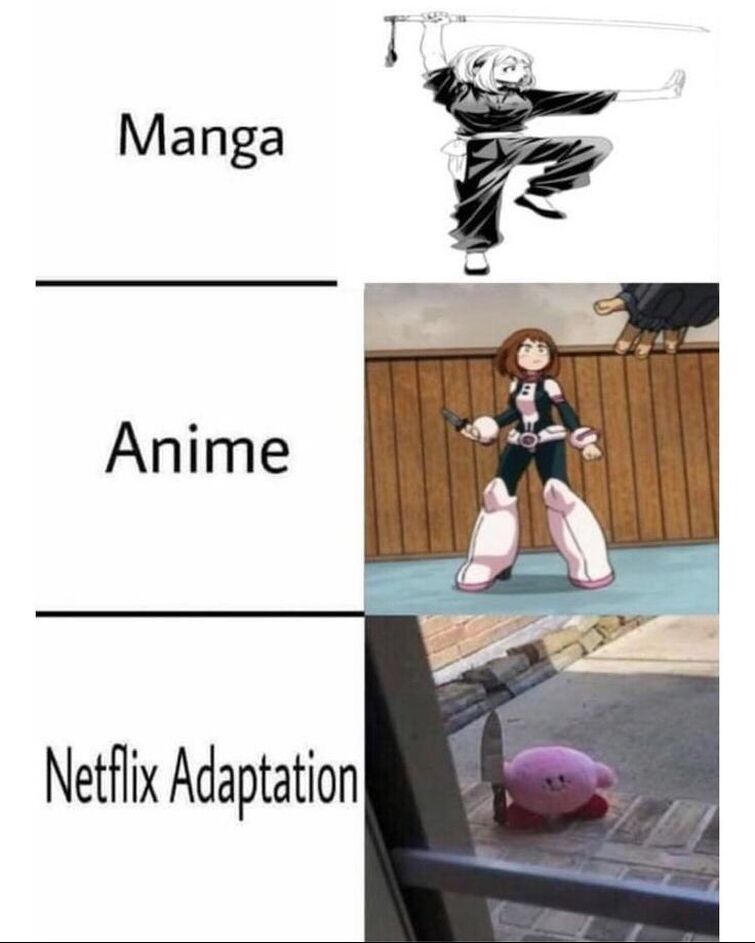 ToG Manga Anime Netflix Adaptation - Imgflip