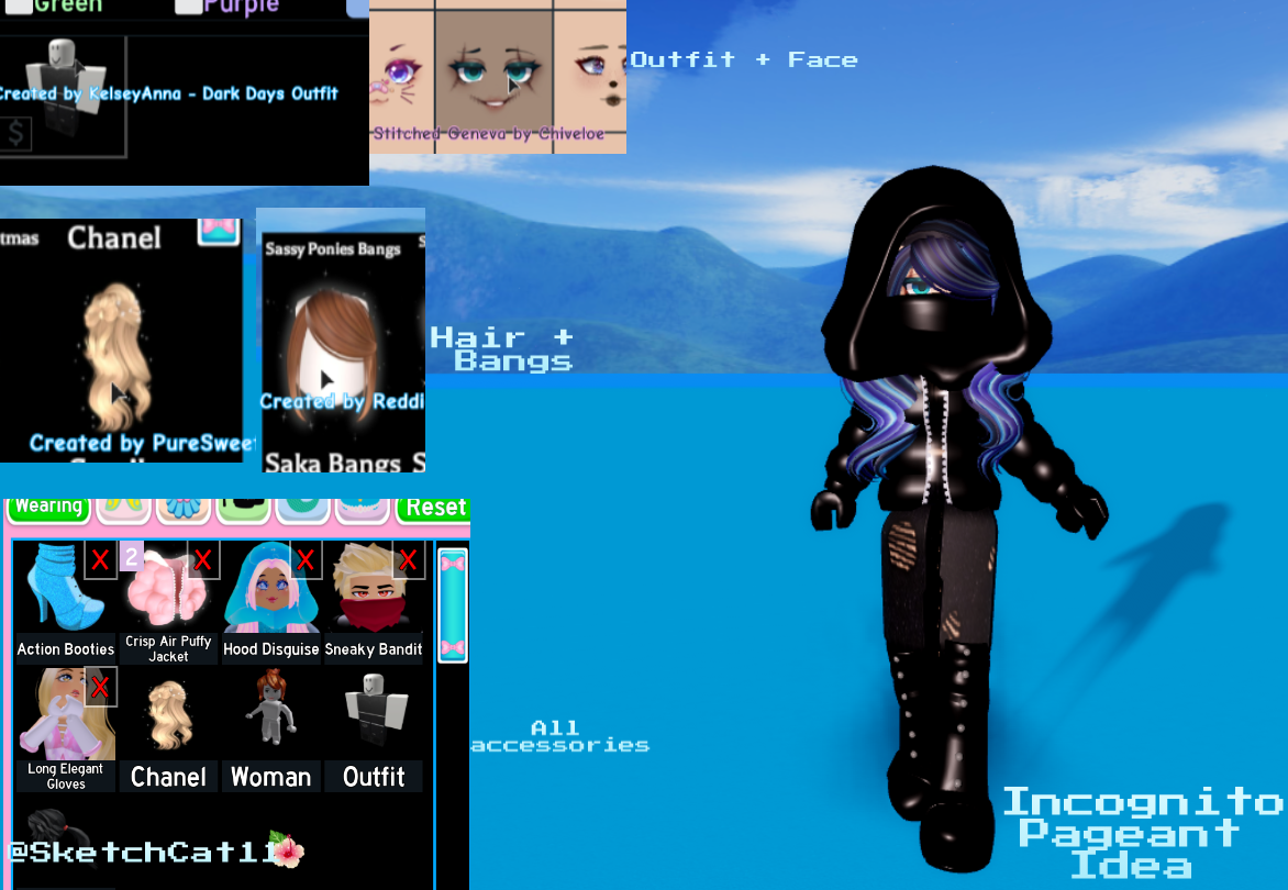 Incognito Outfits Royale High Pageant Roblox