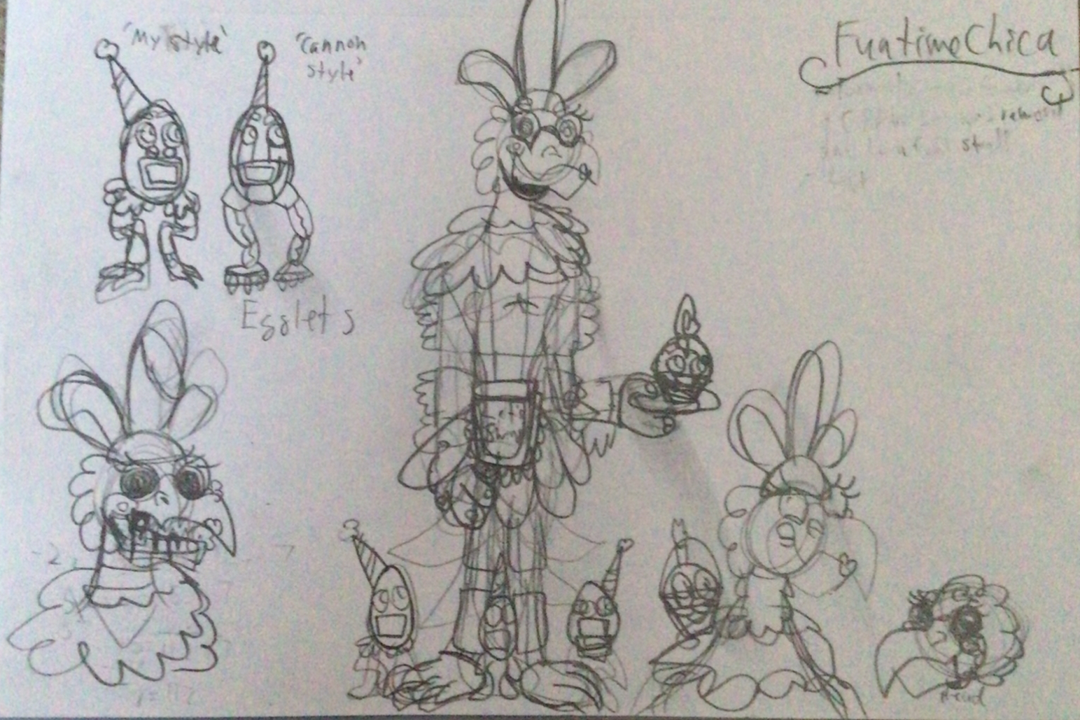 Redesigned Funtime Chica Fanart 2