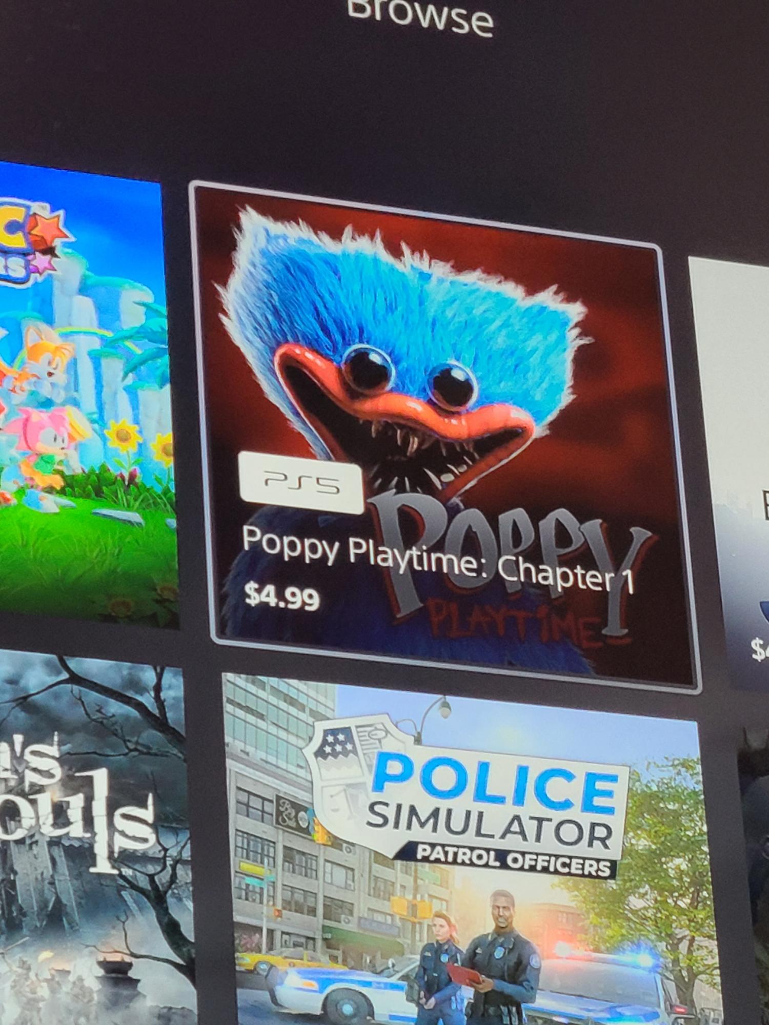 Poppy Playtime on the PS5 Fandom