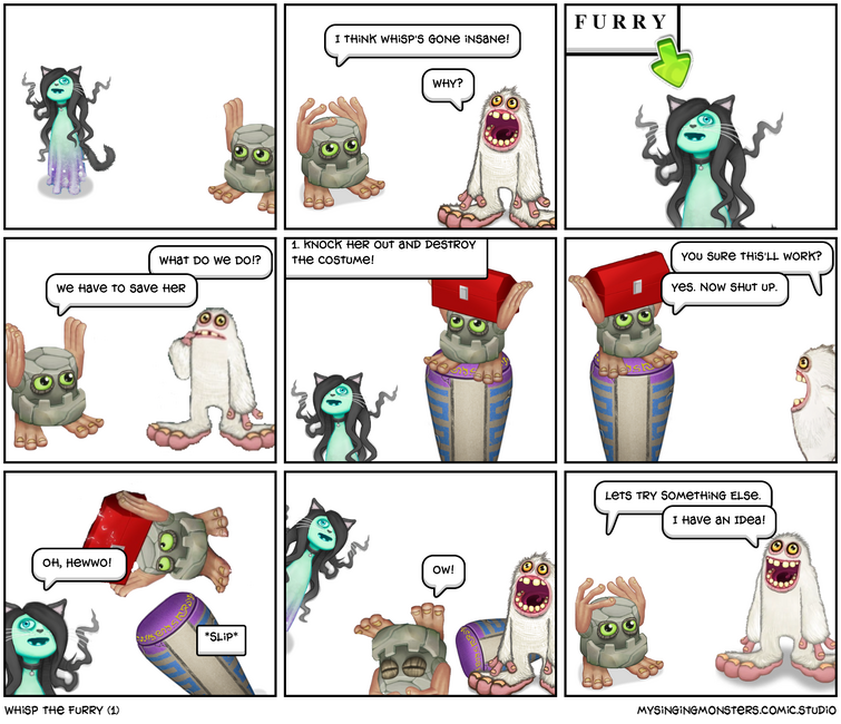 MSM Comics! Whisp the Furry! Fandom