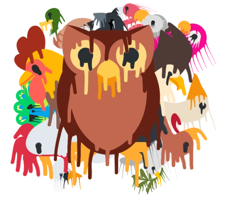 “Owl , nicknamethe owlmalgamation.” Goofy thing I made lol not a leak