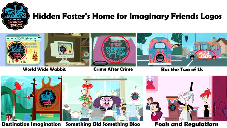 Hidden Foster's Home for Imaginary Friends Logos | Fandom