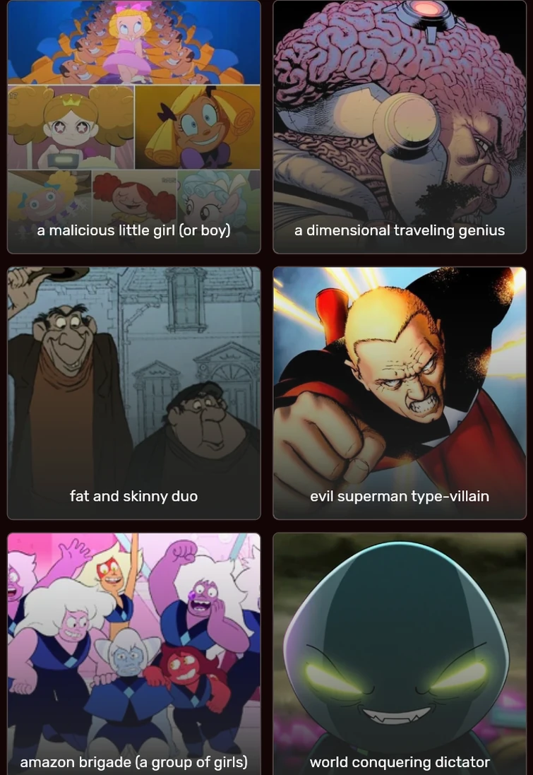 Interesting Villain Ideas Fandom