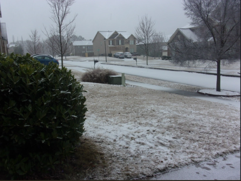 It's snowing right now! Fandom