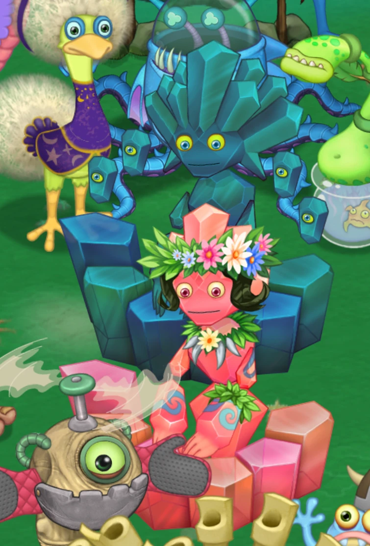 So whos going, the crystal lady or the crystal lady? Fandom