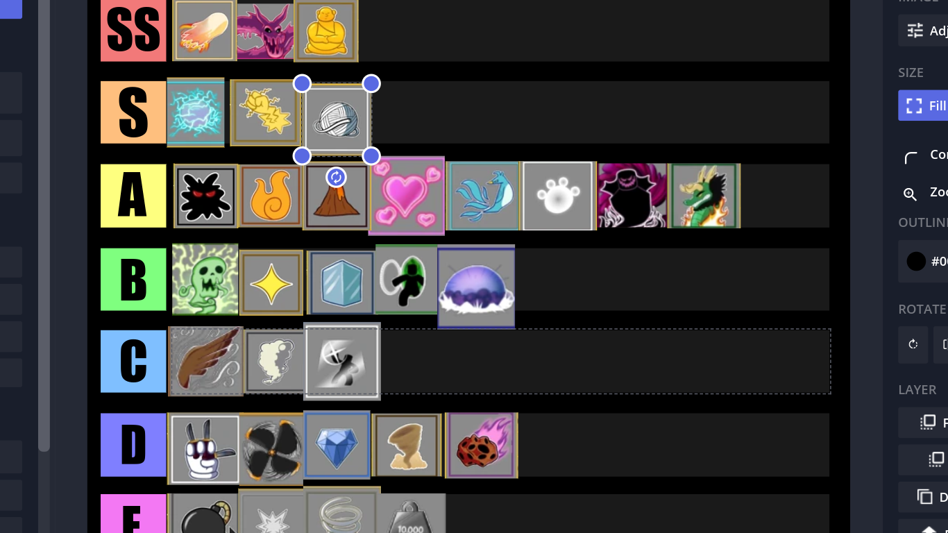 Here is my tierlist on fruits in PVP. : r/bloxfruits