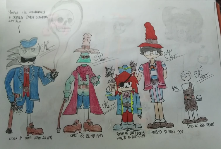 Coolspy's Cabin as Treasure Island (1988) characters Fandom