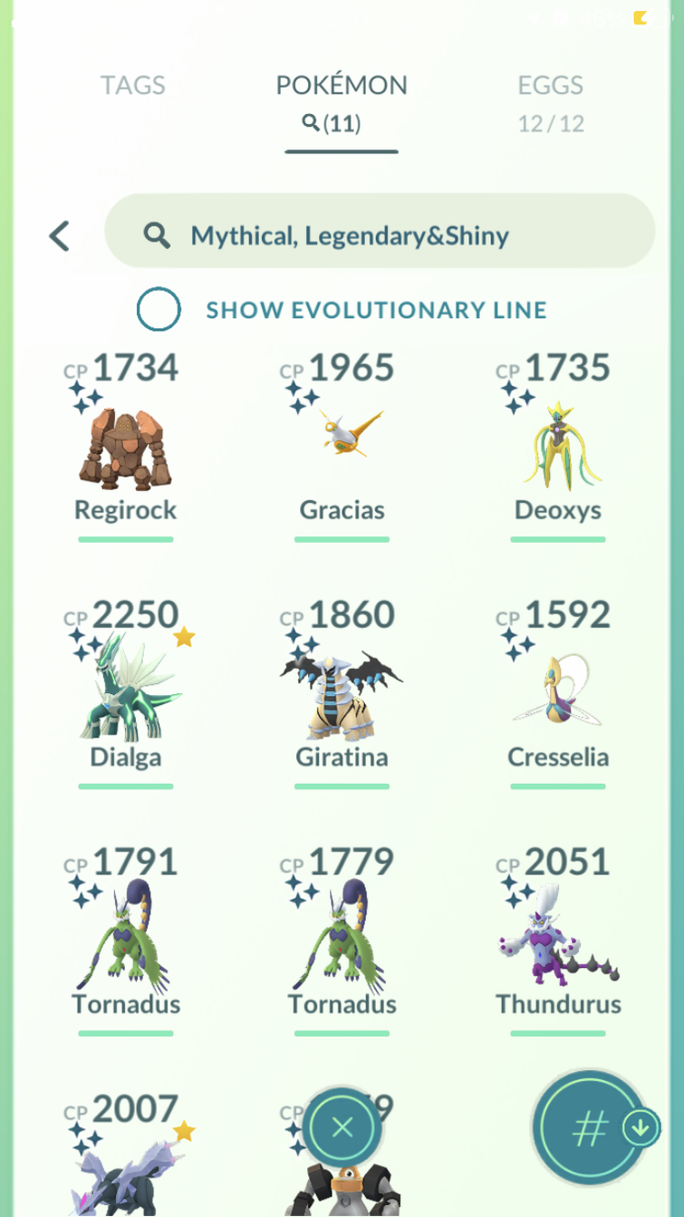 Pokemon GO: All Legendary and Mythical Pokemon Missing Shiny Forms