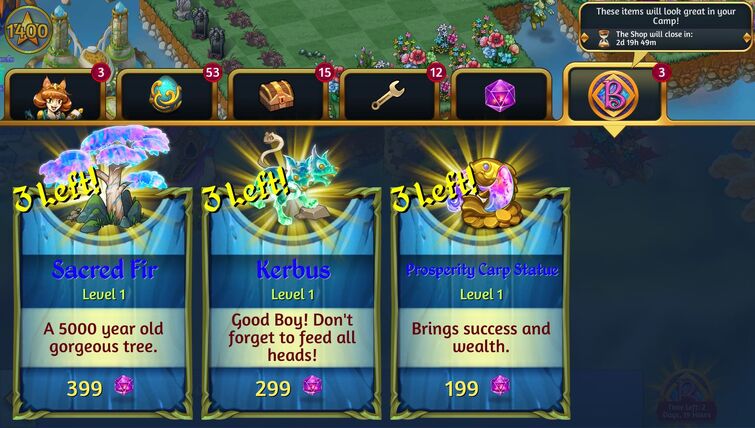 Sacred Fir Kerbus Prosperity Carp Statue Fandom