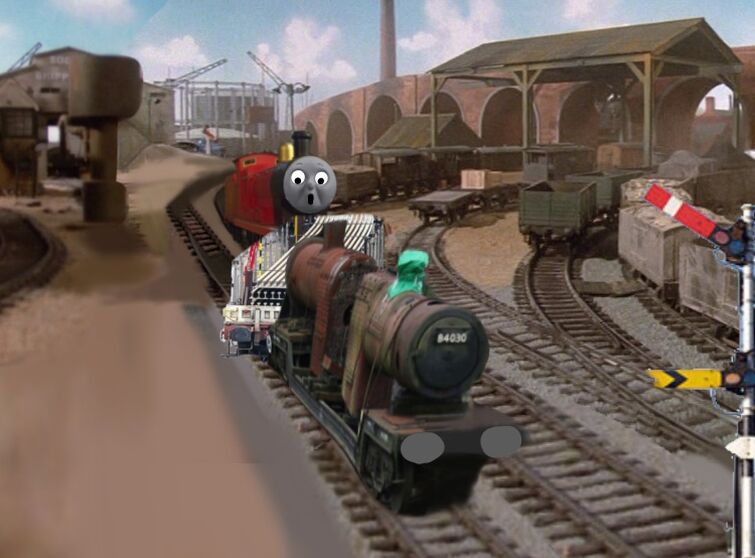 James The Red Engine (3D view) by Princess-Muffins on DeviantArt