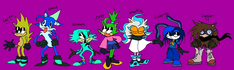 My Sonic Inverted AU designs (updated) | Fandom