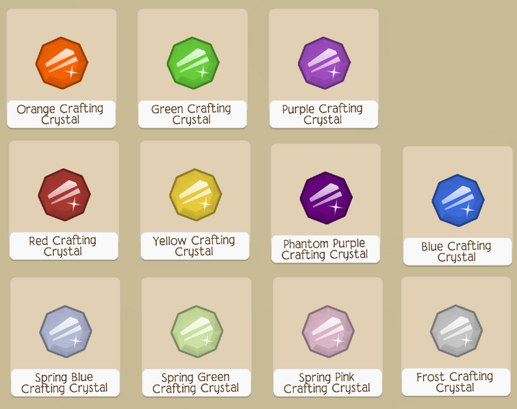 Craft crystals on sale