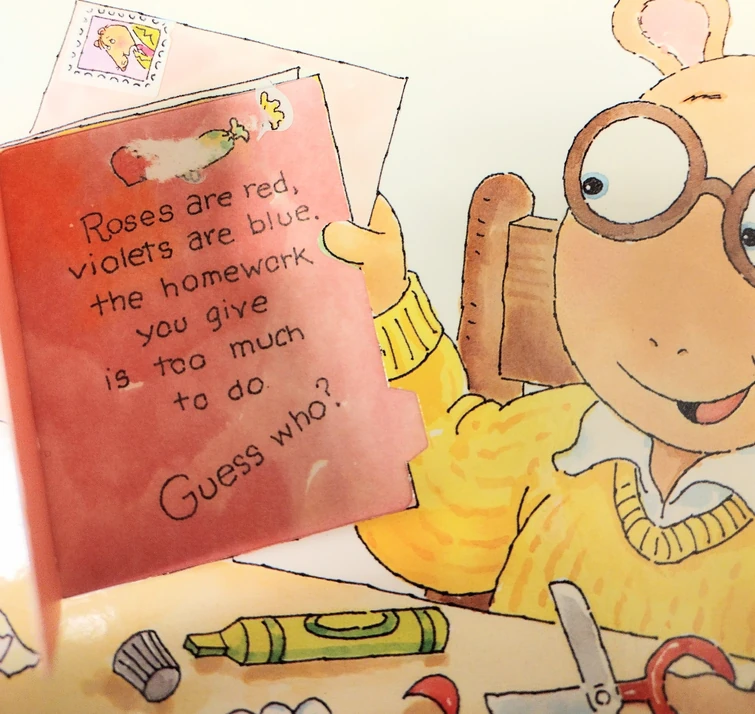 Arthur's Valentine Poem Fandom