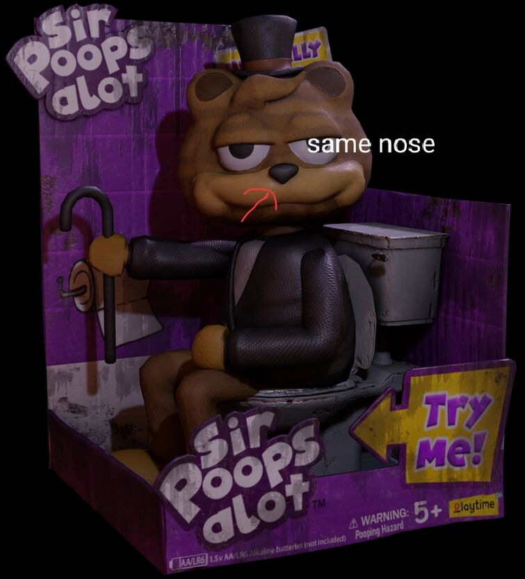 Sir Poops-A-Lot, poppy playtime 3 plush