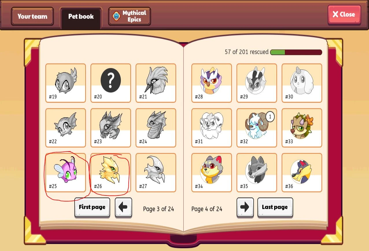 How to get an OLD STARTER pet's EVOLUTION! Fandom