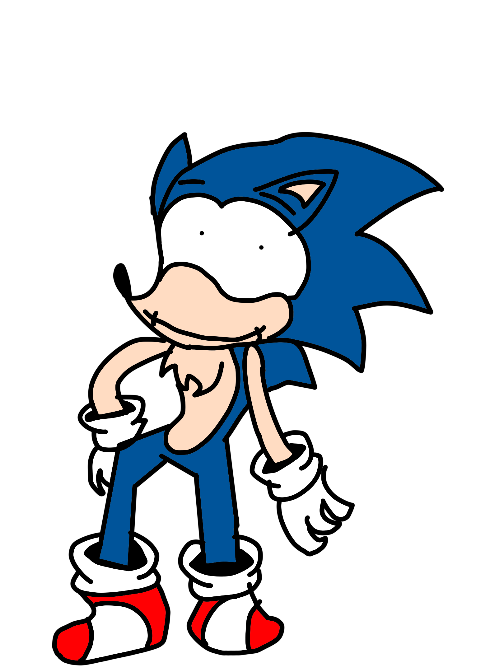 Zonic redesign idea Fandom